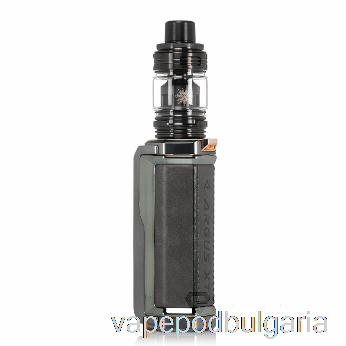 Vape 10000 Дръпки Voopoo Argus Xt 100w Starter Kit Uforce L - Lime Green